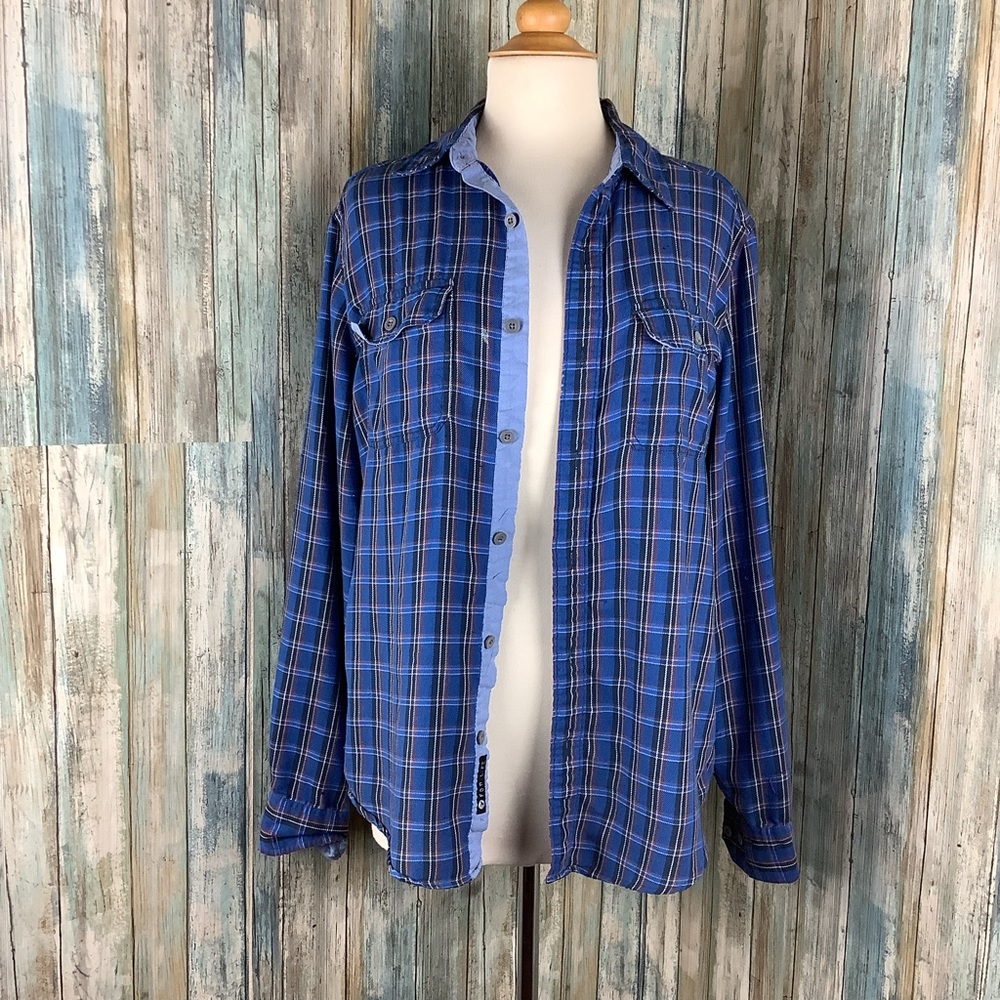 Marmot cotton/poly flannel men’s M with graphic on the back